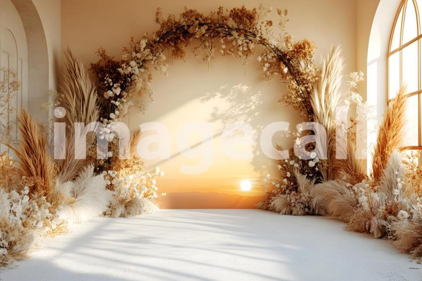 Abc1323 Boho Sunset Arch A dreamy sunset lit archway adorned  0004e055 12ba 4f56 b4c4 7867f7b4d364 2