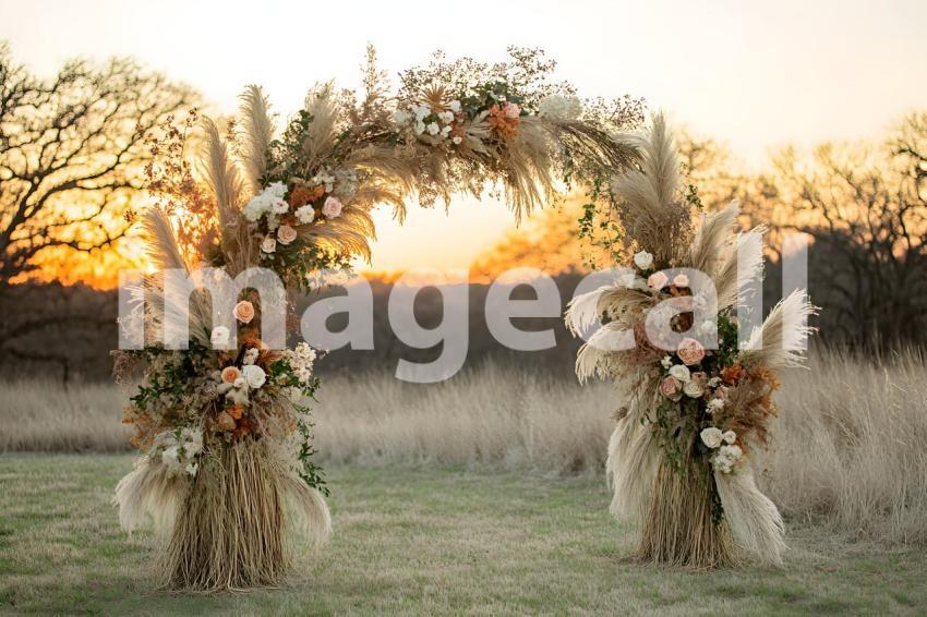 Abc1323 Boho Sunset Arch A dreamy sunset lit archway adorned  99114aa8 6500 402e b3ff c4599d793b18 3
