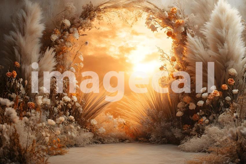 Abc1323 Boho Sunset Arch A dreamy sunset lit archway adorned  06bf95e6 17ab 4dc0 98b0 4ba4a7ff2e44 1