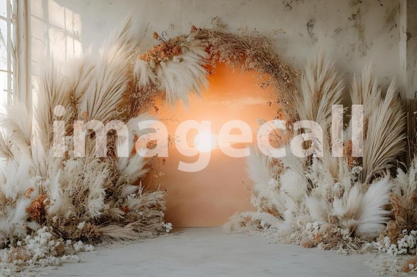 Abc1323 Boho Sunset Arch A dreamy sunset lit archway adorned  16ca6f5c d1d4 467a 8192 3c27ad03d2c1 2