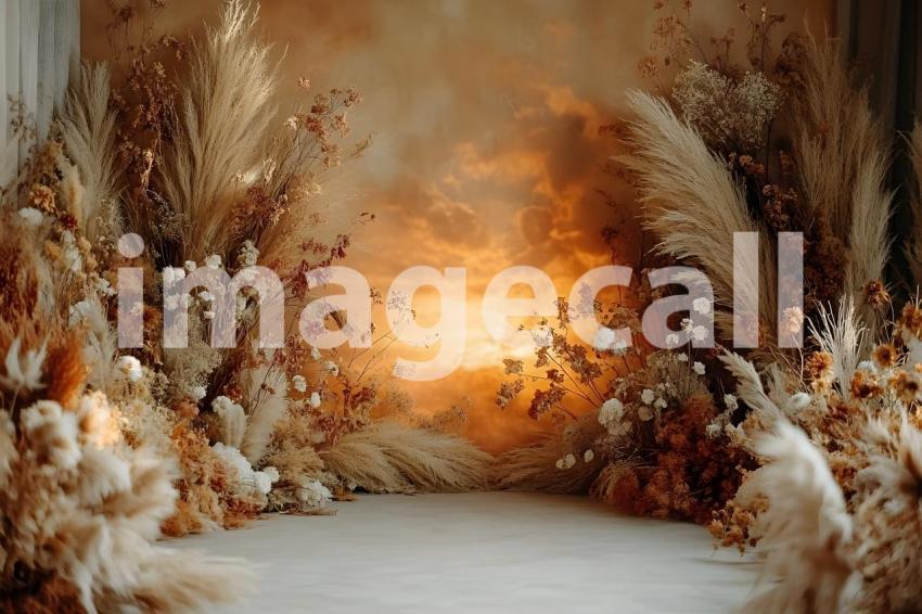 Abc1323 Boho Sunset Arch A dreamy sunset lit archway adorned  0480d901 5602 4f03 b2f8 06967463885f 1