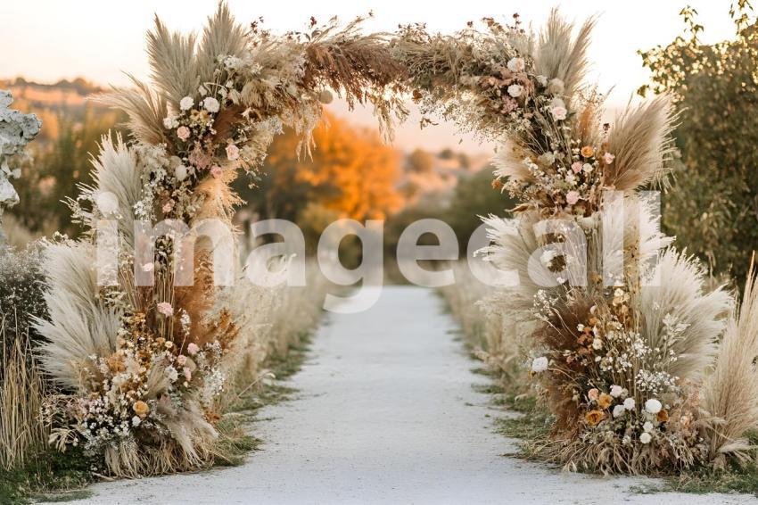 Abc1323 Boho Sunset Arch A dreamy sunset lit archway adorned  06bf95e6 17ab 4dc0 98b0 4ba4a7ff2e44 2