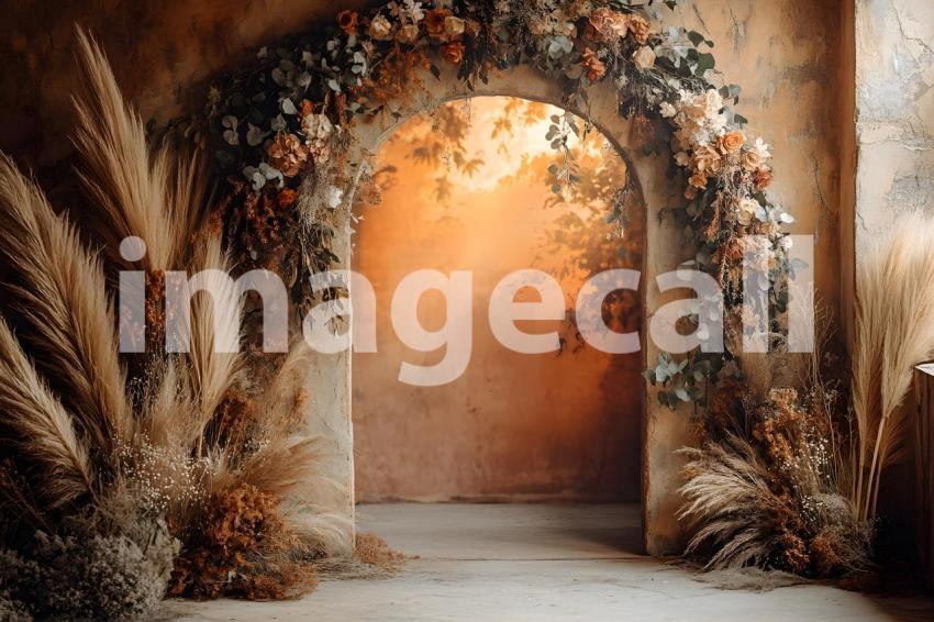 Abc1323 Boho Sunset Arch A dreamy sunset lit archway adorned  22b8e8ec 6490 499a a50a 35b03487b5e0 0