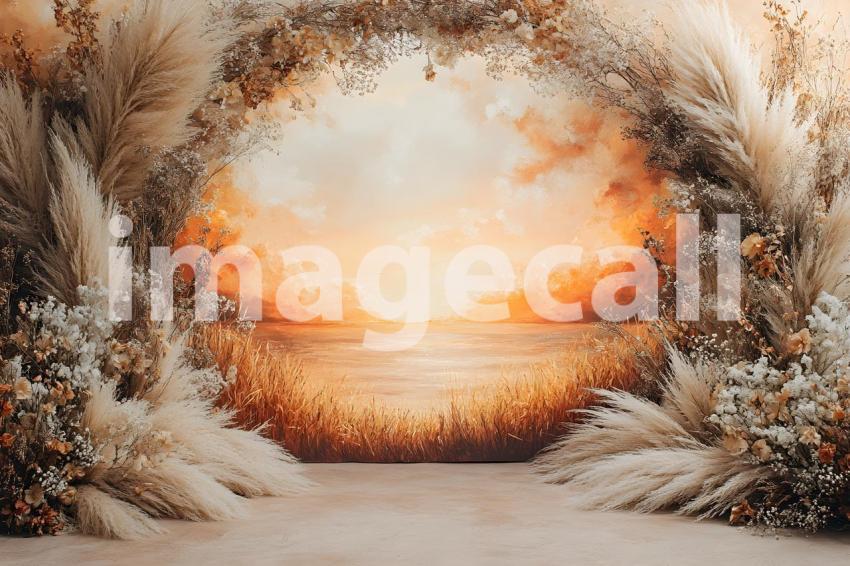 Abc1323 Boho Sunset Arch A dreamy sunset lit archway adorned  0480d901 5602 4f03 b2f8 06967463885f 0