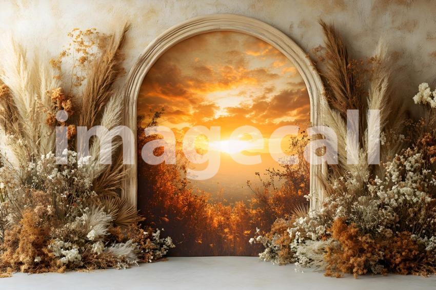 Abc1323 Boho Sunset Arch A dreamy sunset lit archway adorned  c3c0320b 0e8b 4d4c b5ac 11b722fa71c8 3