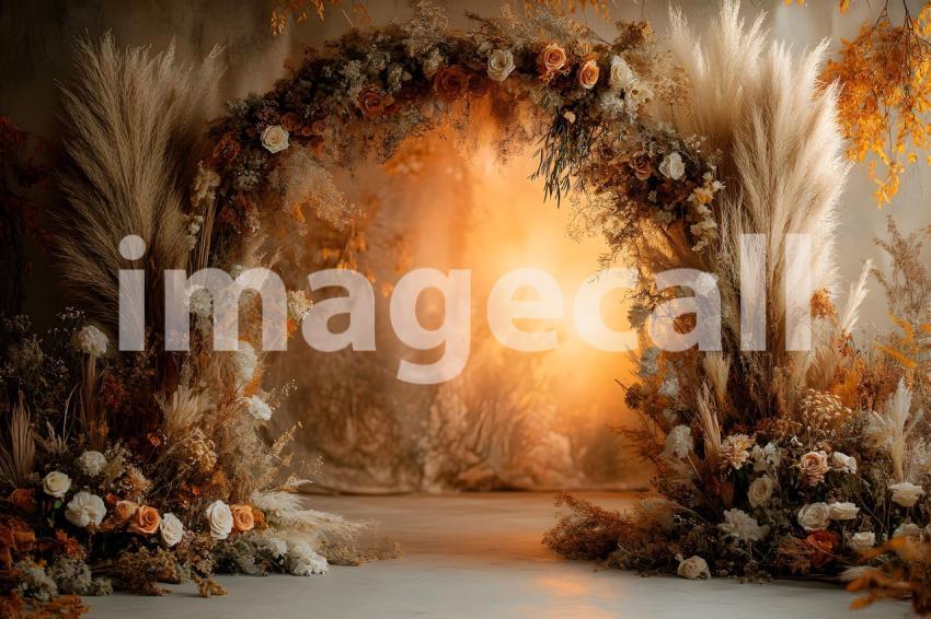 Abc1323 Boho Sunset Arch A dreamy sunset lit archway adorned  e0214eee 72d9 4641 8c9f eb55dbbc55fb 1