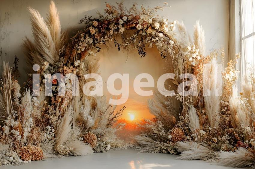 Abc1323 Boho Sunset Arch A dreamy sunset lit archway adorned  e0214eee 72d9 4641 8c9f eb55dbbc55fb 3