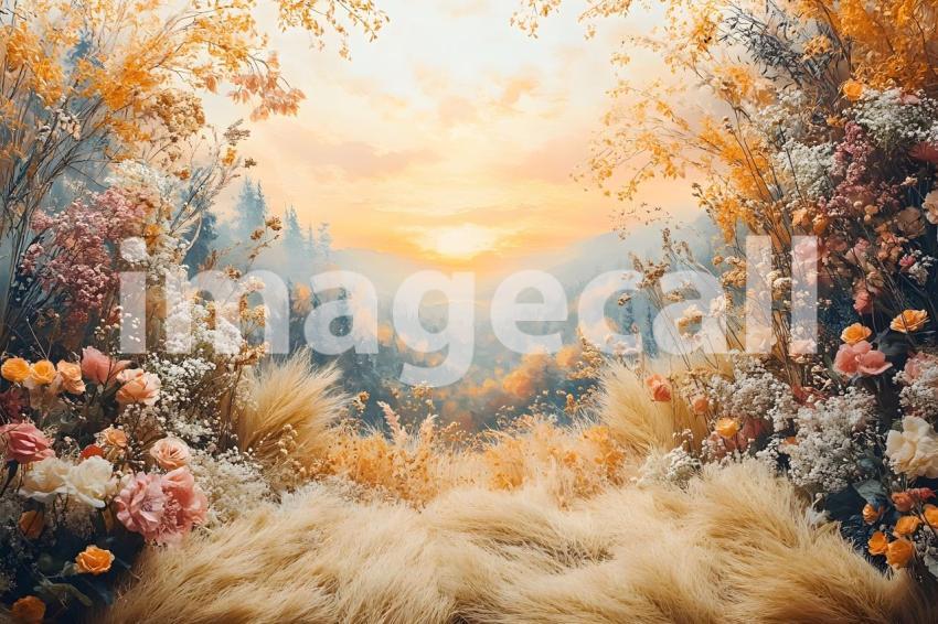 Abc1323 Boho Sunset Arch A dreamy sunset lit archway adorned  e0354eee ef04 475a 9708 ed1e3ccbc05c 2