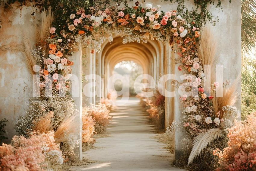 Abc1323 Boho Sunset Arch A dreamy sunset lit archway adorned  e0354eee ef04 475a 9708 ed1e3ccbc05c 3