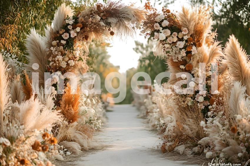 Abc1323 Boho Sunset Arch A dreamy sunset lit archway adorned  f9223c6e 8841 4ef9 b134 41bb26947729 1
