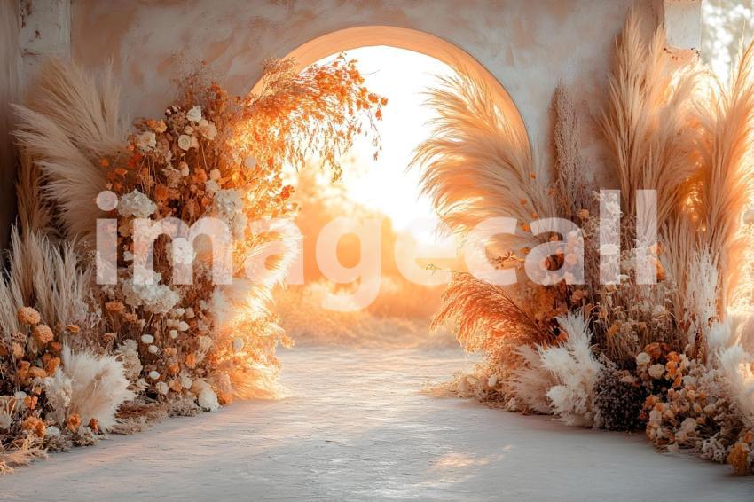 Abc1323 Boho Sunset Arch A dreamy sunset lit archway adorned  ffd11a31 4808 4e5e a02e 63fc9d252543 0