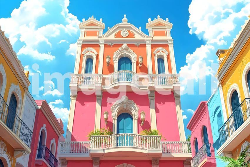 Clips12345 baroque house backdrop  The rich vibrant colors evok 6be29bd8 d443 4de1 aca9 c94e7f43a51e part3