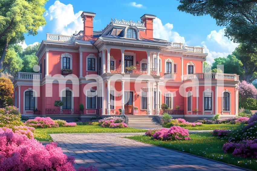 Clips12345 baroque house backdrop  The rich vibrant colors evok a899f8c8 b26f 49d9 90ce 10d2ea009ccc part3