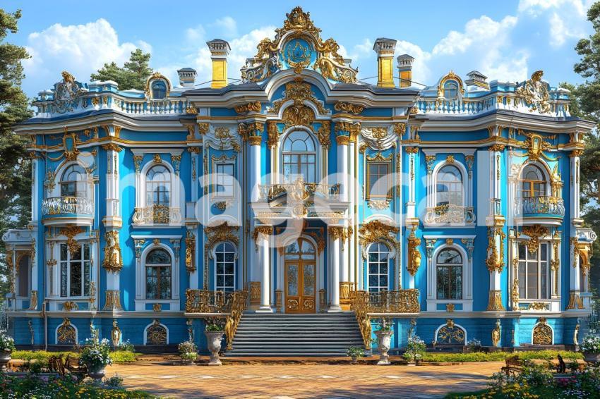 Clips12345 baroque house backdrop  The rich vibrant colors evok 6be29bd8 d443 4de1 aca9 c94e7f43a51e part4
