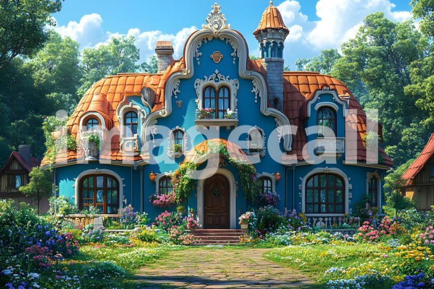 Clips12345 baroque house backdrop  The rich vibrant colors evok 129d4543 ef17 406b bbb7 a3b6cffd16ac part3
