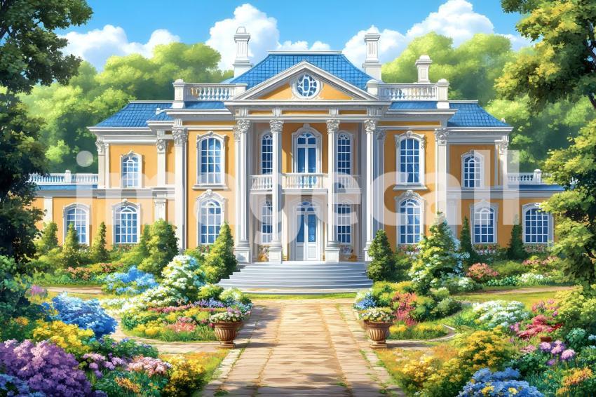 Clips12345 baroque house backdrop  The rich vibrant colors evok f27f276d ccc5 4c89 a616 7e11c6382c0e part3