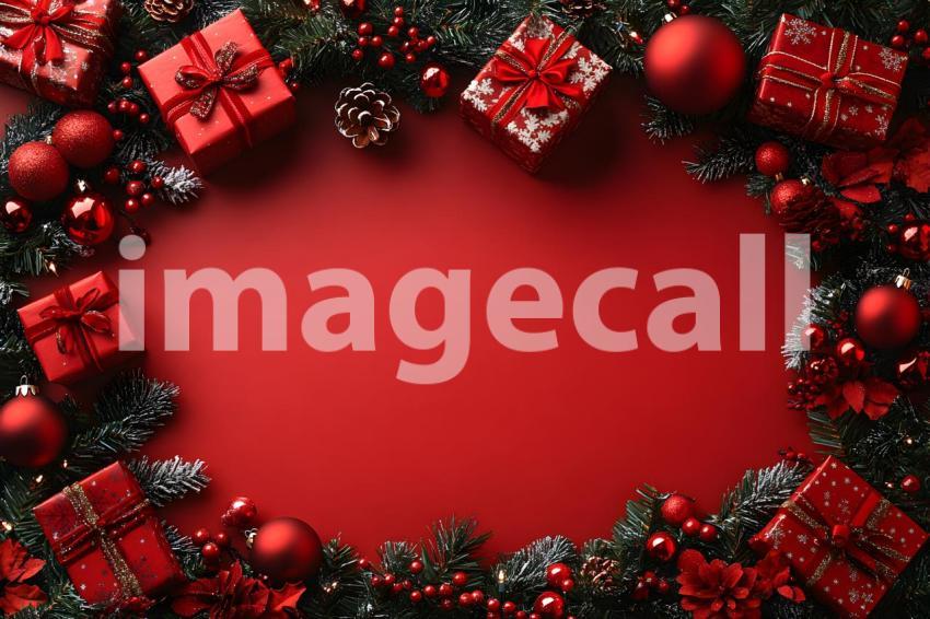 Clips12345 red Christmas backdrop  empty backdrop with christma 4906e9c1 d72d 4b93 aed7 f2f777e62aa9 part2