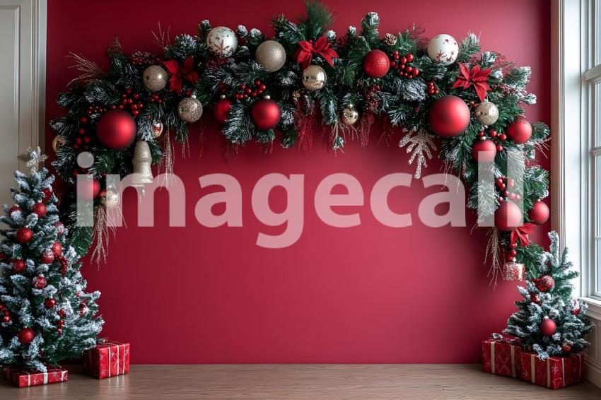 Clips12345 red Christmas backdrop  empty backdrop with christma 43f2324a 330f 4ea7 b508 397e8b9ed189 part2