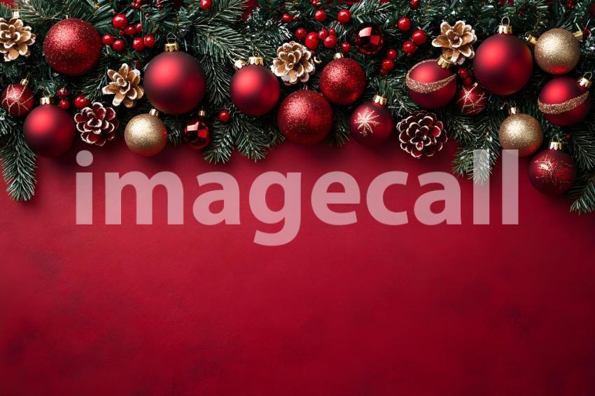 Clips12345 red Christmas backdrop  empty backdrop with christma 2a6a44cc d030 4980 bb37 e19bb7a922fd part2