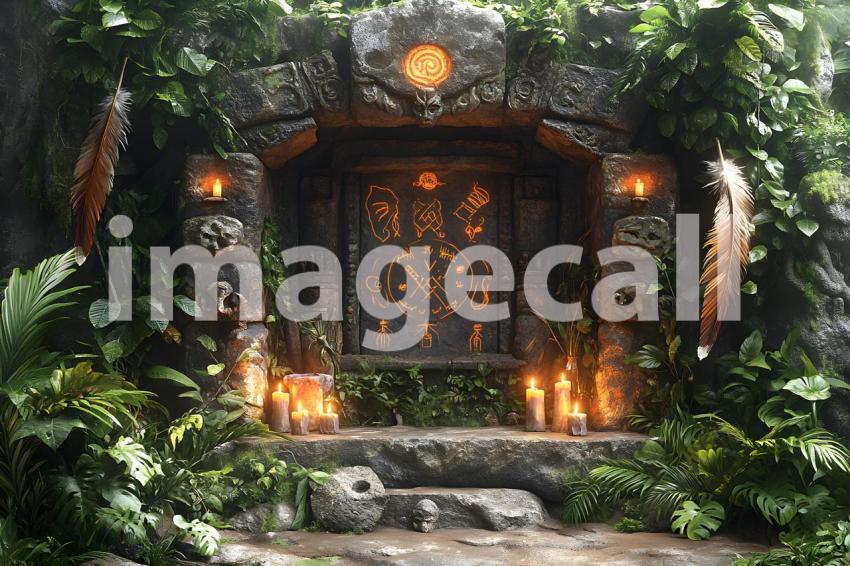 U3644368625 Amazonian Shamanic Ritual A mystical and vibrant  5fe08f04 b9a2 4e0f aa65 792880764ee2 1