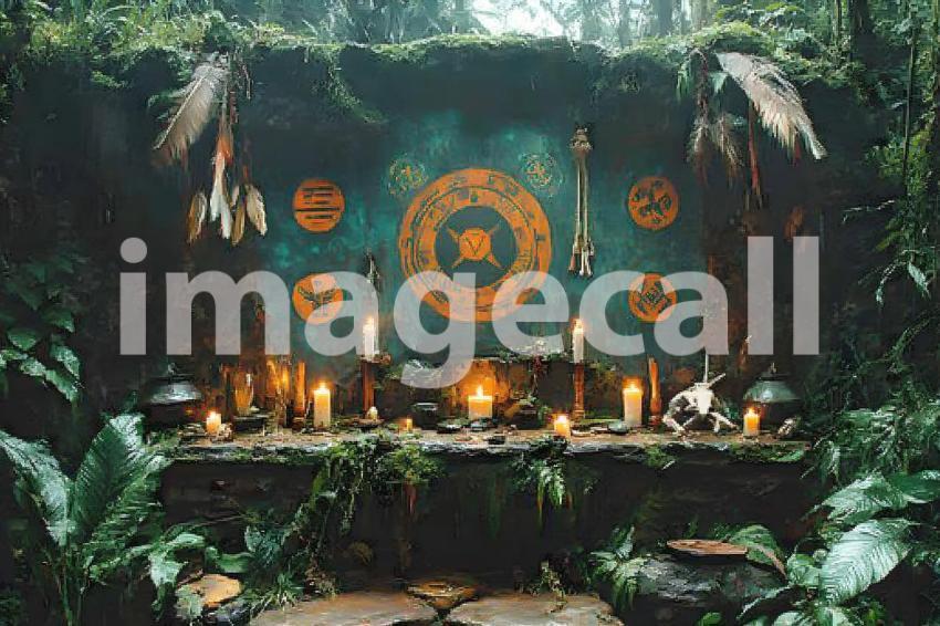 U3644368625 Amazonian Shamanic Ritual A mystical and vibrant  1c92c238 2394 48f5 a15d 3abcc467c9dc 1