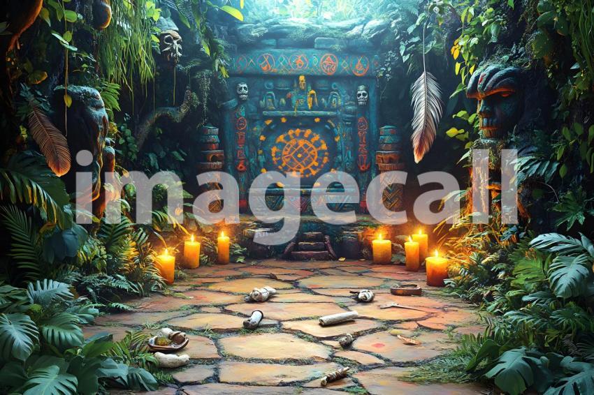 U3644368625 Amazonian Shamanic Ritual A mystical and vibrant  6c3407c7 ad74 4c14 9f80 833d86d1b871 0