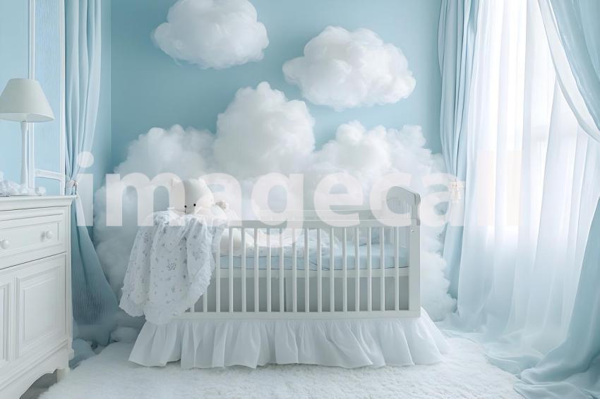 Clips12345 Dreamy Cloud Room A calming baby room with fluffy  06a9fb95 6a45 4871 b075 80cb242254e9 3