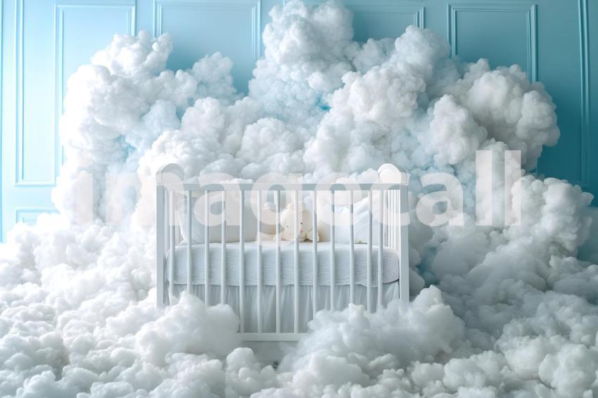 Clips12345 Dreamy Cloud Room A calming baby room with fluffy  68c99a05 e2c9 498a 9fa7 2b524a697f7f 0