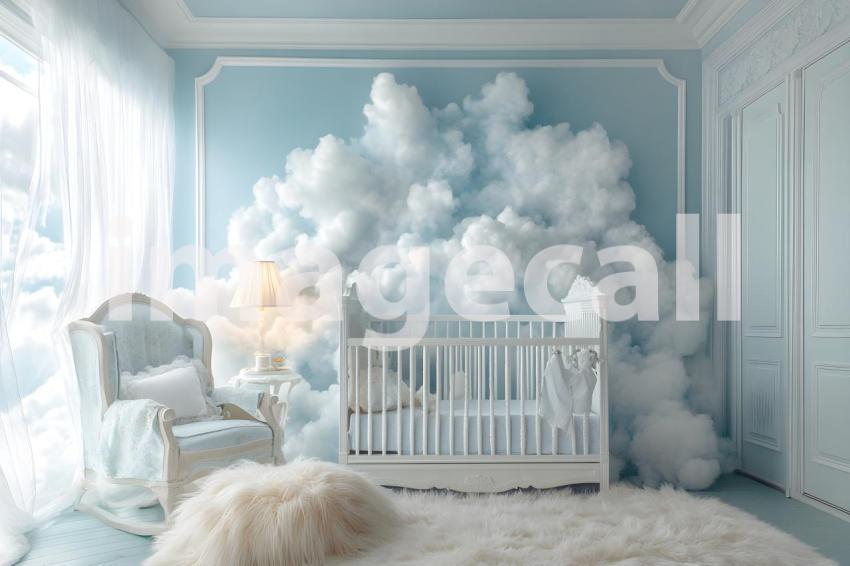 Clips12345 Dreamy Cloud Room A calming baby room with fluffy  98b85c2f 9535 4130 9875 3233d2b67354 1
