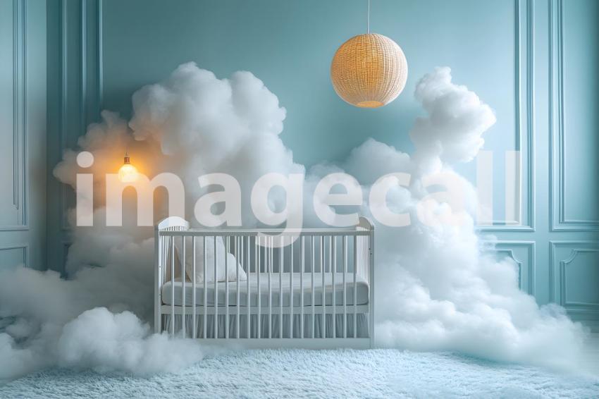 Clips12345 Dreamy Cloud Room A calming baby room with fluffy  6c003cfe d918 4b12 9f10 efe36e03404b 0