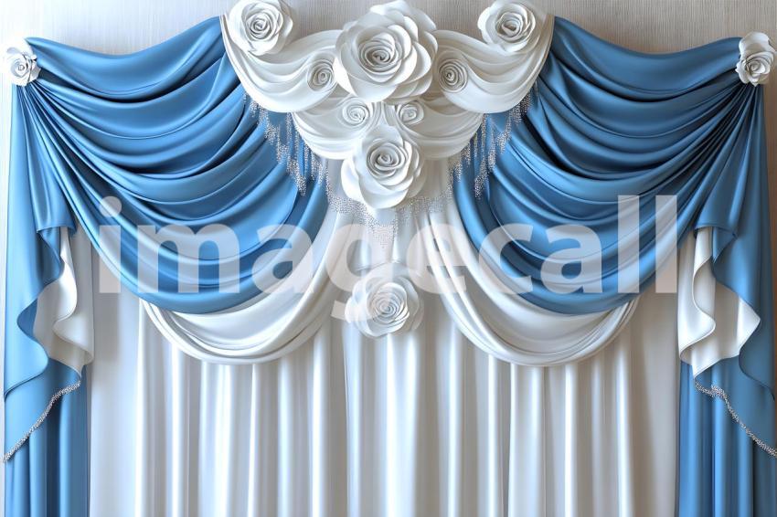 Clips12345 Ocean Blue Satin with Soft White Accents A serene an 6e4f98b4 4867 4e62 9995 2f2432b5d82b part3