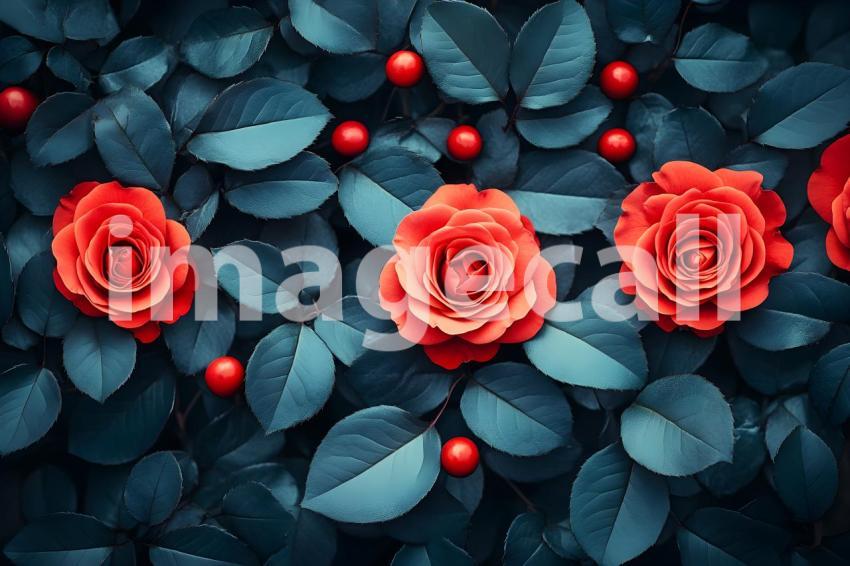 U3644368625 Crimson Rose Garden A lush and vibrant display of 10506240 39c5 4ebf 89a3 0320f1f57a99 1