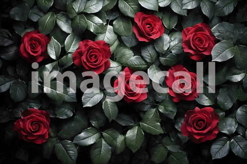U3644368625 Crimson Rose Garden A lush and vibrant display of 10506240 39c5 4ebf 89a3 0320f1f57a99 2
