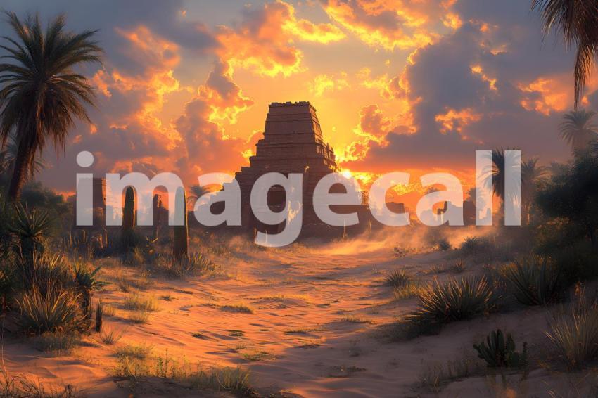 U3644368625 Desert Ruins A mysterious scene featuring ancient 0ad8212f 99ef 4479 a47d 152df32f7af7 2