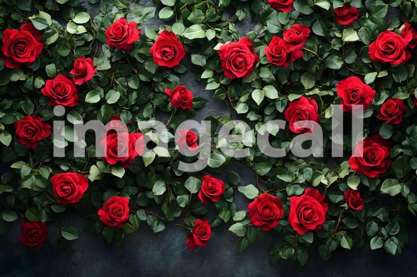 U3644368625 Crimson Rose Garden A lush and vibrant display of bc1ea51c 1c26 4f33 94e4 4eb1cf82ff28 0