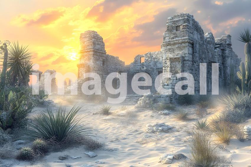 U3644368625 Desert Ruins A mysterious scene featuring ancient b3b77ffe f805 4847 ba4e a41d0a45297c 2