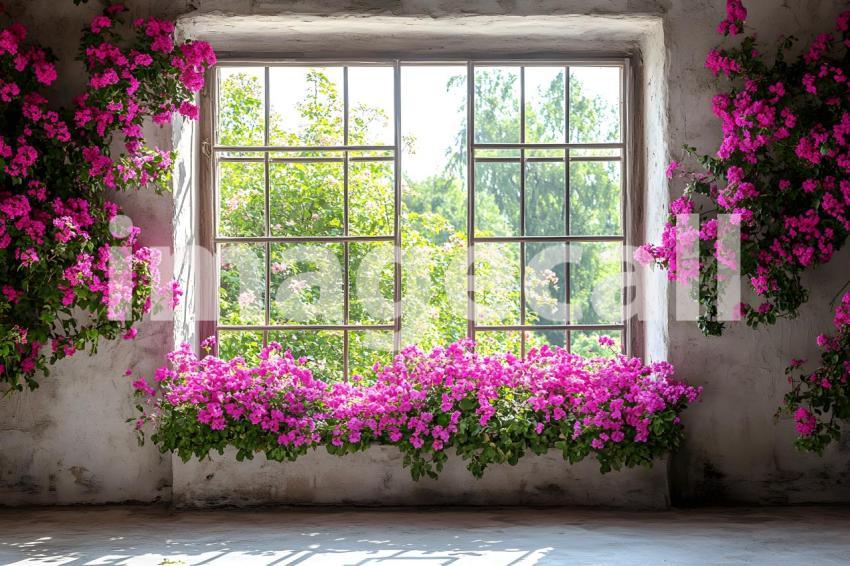 Abc1323 vintage studio royal fuchsia color interior garden view ae2a6230 9a9f 4a41 a7cf f44d279d4fac part2