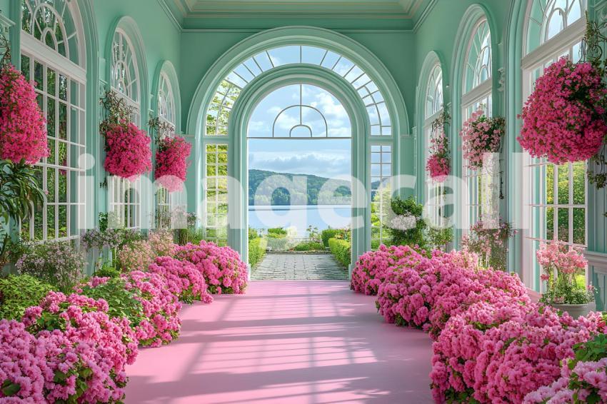 Abc1323 vintage studio royal fuchsia color interior garden view d97dccd3 9eb4 4819 be43 8e5e5a9f63dd part2