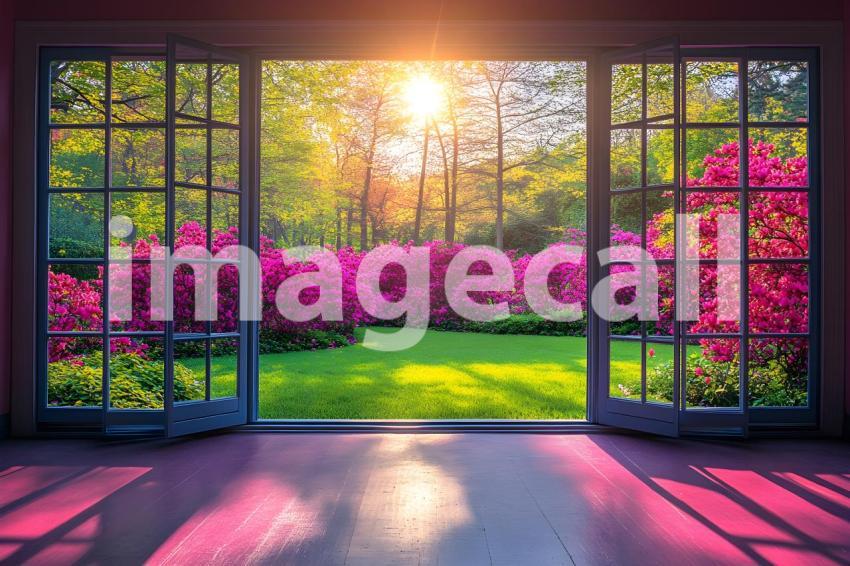 Abc1323 vintage studio royal fuchsia color interior garden view ae2a6230 9a9f 4a41 a7cf f44d279d4fac part3