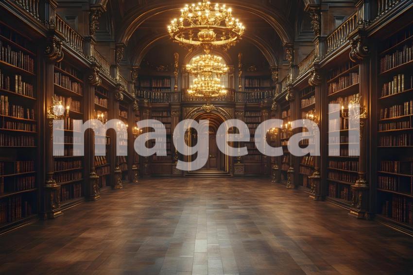 Clips12345 Antique Library Aisle A grand library with towerin c2b0c0b4 fc50 41fd a87a ce8d38ffc7c7 0