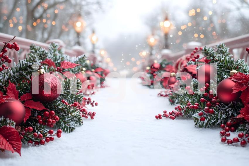 Abc1323 fuchsia outdoor Christmas scene backdrop  empty backd 56b7dd4f d87f 4df2 982d b4652604bad3 1