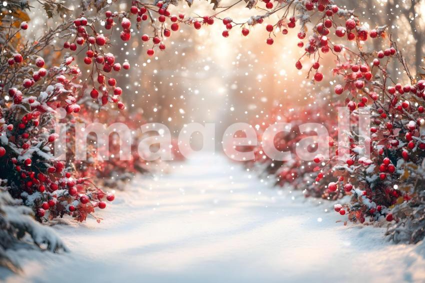 Abc1323 fuchsia outdoor Christmas scene backdrop  empty backd 6181be23 6911 40eb 90b9 b89d4036d7dc 1