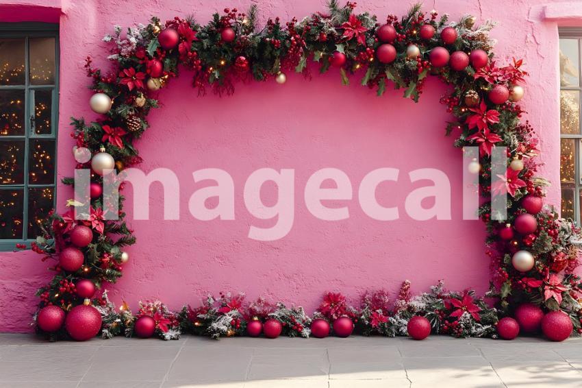 Abc1323 fuchsia outdoor Christmas scene backdrop  empty backd 8daaa86f 5781 42a5 a029 68c0da6df016 2
