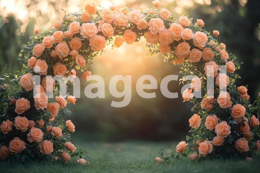 Abc1323 Romantic garden archway covered in blooming roses wit 7c57b779 6246 42c2 9fc7 ef6845c94225 1