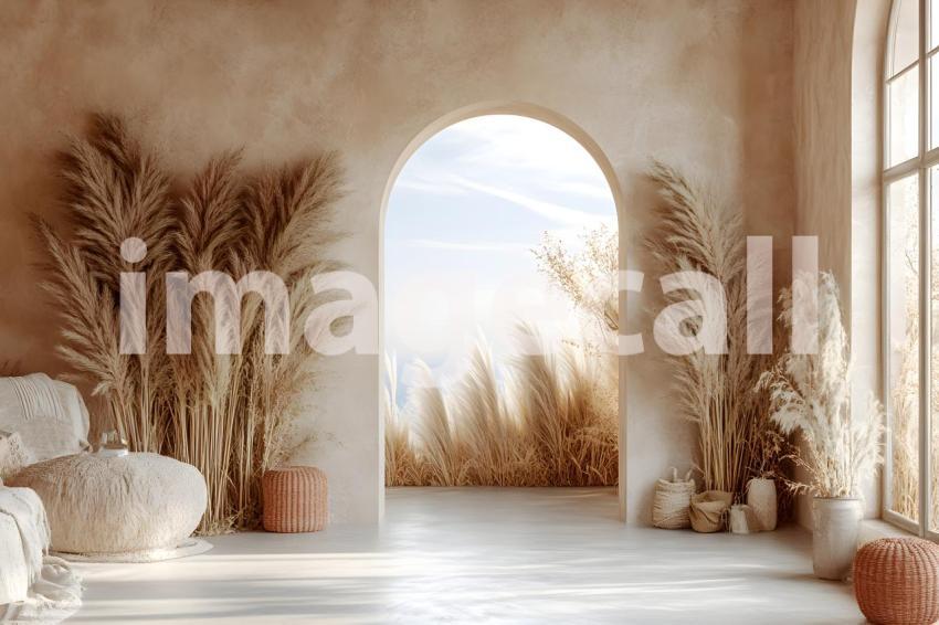 U3644368625 Boho Beige Arch A serene boho inspired space with 1b5e6e87 d565 48a0 9aec 8027f9a53f54 3