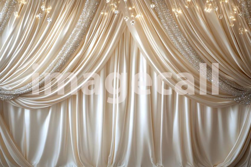 Clips12345 Ivory Silk Curtains with Crystal Accents A soft eleg 897b7dbd 1905 4424 b63c a59342396c5b part2