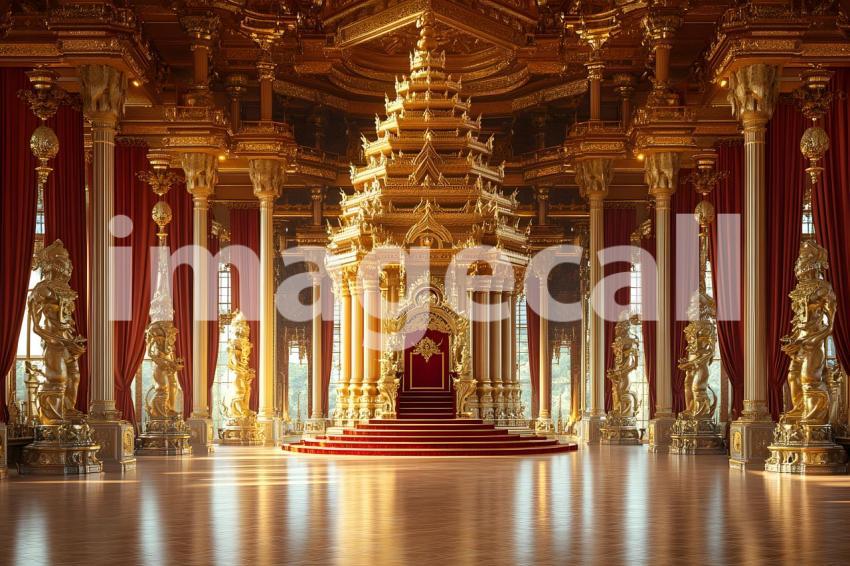 Clips12345 A majestic royal throne room with velvet curtains go c004b486 6c45 4672 a3c7 0cfbf33b06aa part3