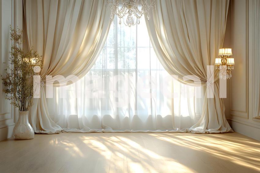 Clips12345 Ivory Silk Curtains with Crystal Accents A soft eleg 2351dd35 1f7a 4a48 a22b 3c0da7bdf3f3 part4