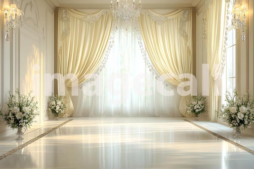 Clips12345 Ivory Silk Curtains with Crystal Accents A soft eleg 79295069 1057 4f17 b8c3 f7ca95653e0f part1