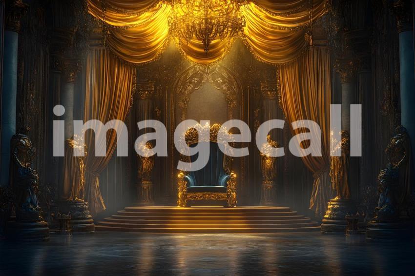 Clips12345 A majestic royal throne room with velvet curtains go 625ec141 226c 46ca b2f9 1df74d0bcd2a part1